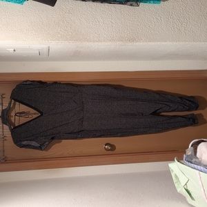 Loft, black jumpsuit, size 18